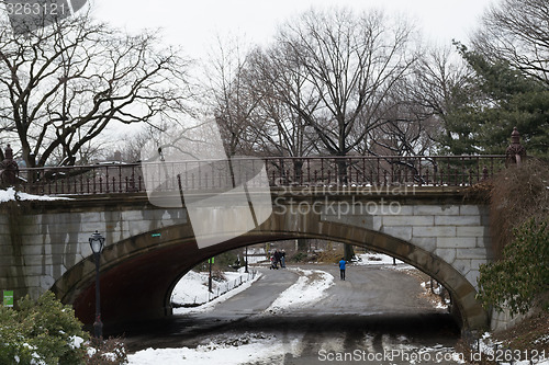 Image of Winterdale arch in Central Park