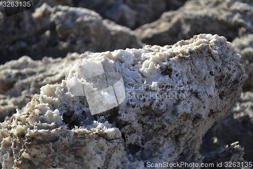 Image of Salty rock at the Death Valley