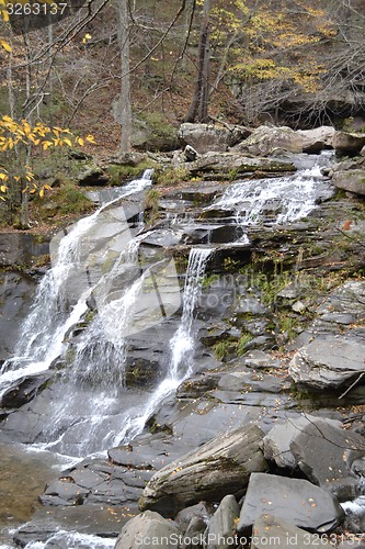 Image of Autumn waterfall