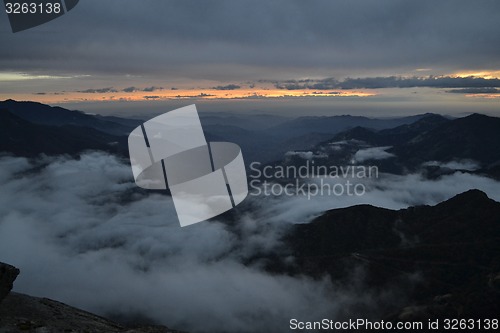 Image of Sunset in Sierra Nevada