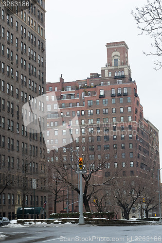 Image of Park av under the rain