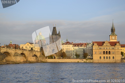 Image of Prague\'s Charles bridge