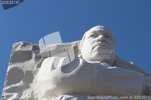 Image of Martin Luther King\'s face