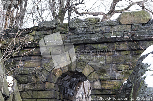 Image of Top of the Ramble Stone Arch