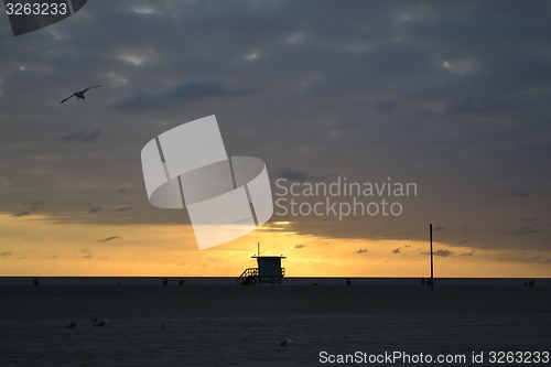 Image of Lifeguarding the sunset