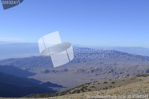 Image of Death Valley from the telescope peak