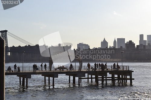 Image of Williamsburg by the water