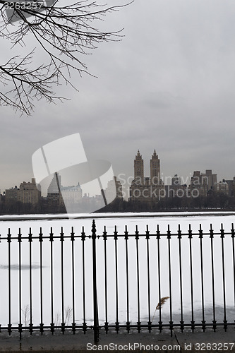 Image of Frozen Reservoir