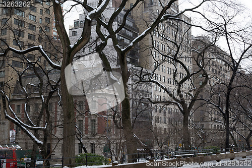 Image of UES from Central Park