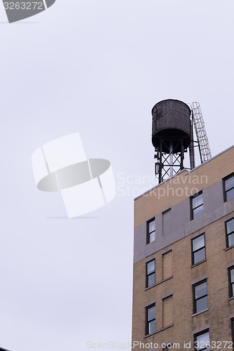 Image of Water tower against the sky