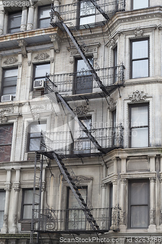 Image of Multi level fire escape