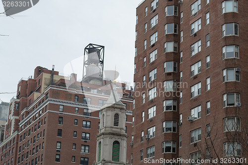 Image of Church and water tower