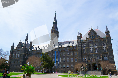 Image of Georgetown University main building