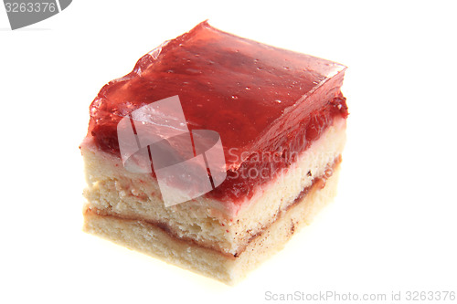 Image of strawberry desert isolated