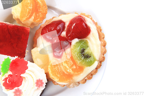 Image of sweet color desserts