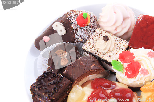 Image of sweet color desserts