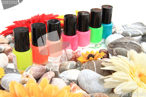 Image of color nail polish