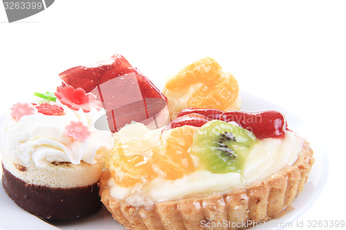 Image of sweet color desserts