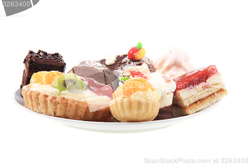 Image of sweet color desserts