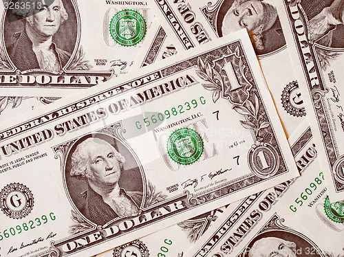 Image of Retro look Dollar notes 1 Dollar
