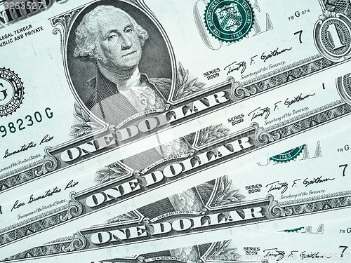 Image of Dollar notes 1 Dollar