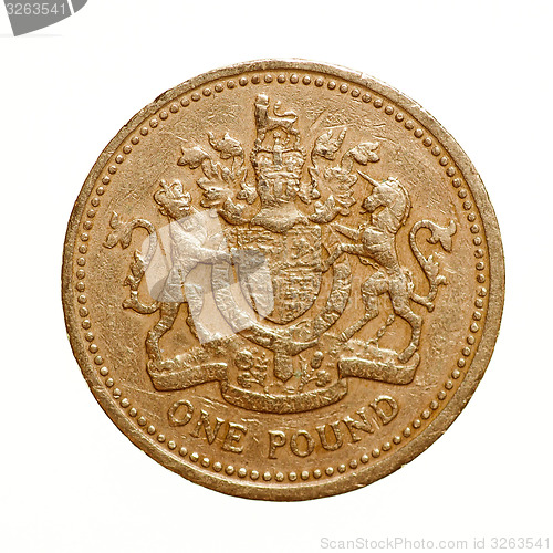 Image of Retro look One Pound coin