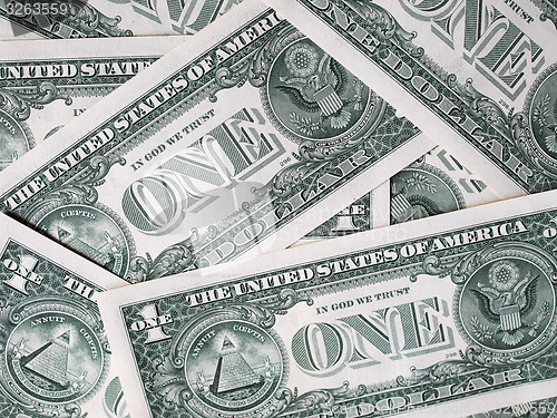 Image of Dollar notes 1 Dollar