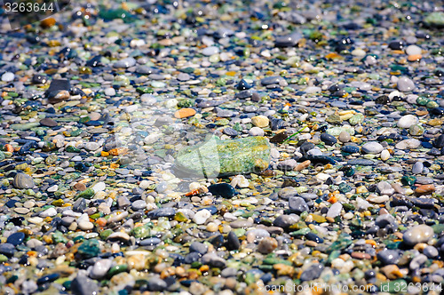Image of Sea pebbles ath th beach