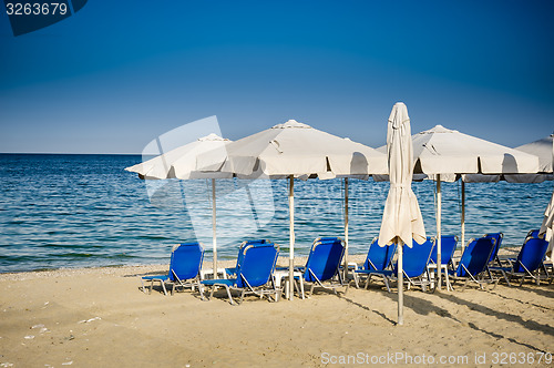 Image of Beach umbrellas