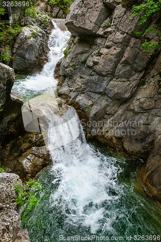 Image of Waterfall in Olympus Mountains, Greece