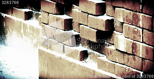 Image of Abstract vintage brick background