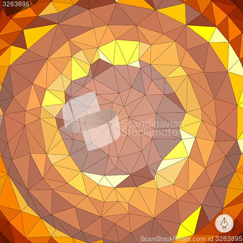 Image of Abstract geometric background. Mosaic. Vector illustration. 