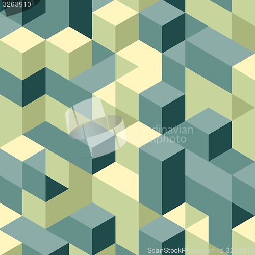 Image of Abstract geometrical 3d background. 