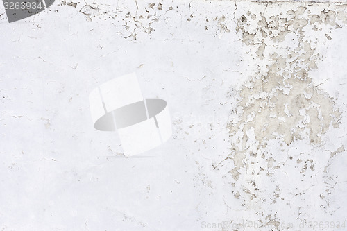 Image of Grungy white concrete wall background