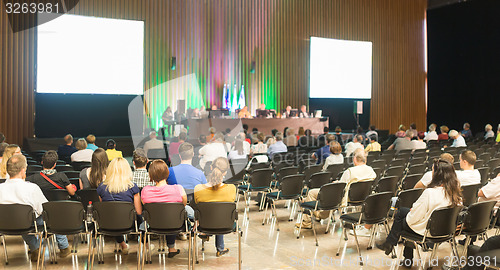 Image of Audience in the lecture hall.