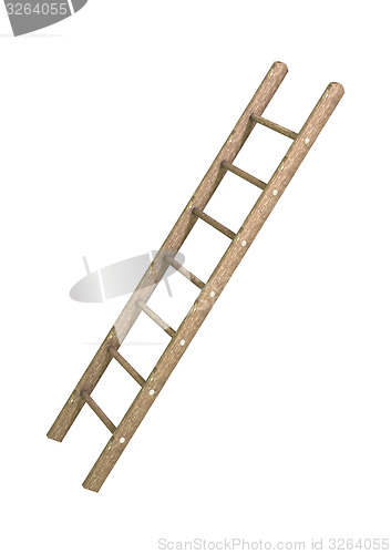 Image of Wooden Step Ladder