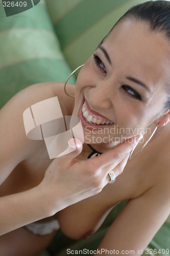 Image of Woman smiling