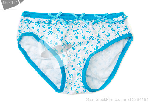 Image of Women\'s Cotton panties with a simple pattern.