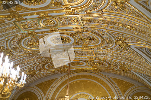 Image of Golden ceiling..