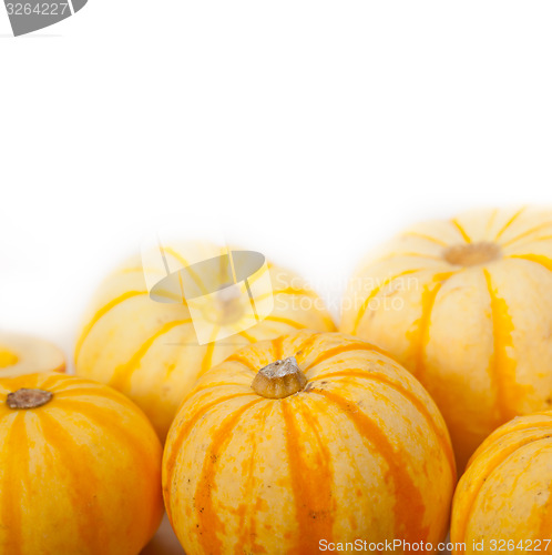 Image of fresh yellow pumpkin