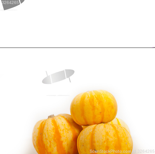 Image of fresh yellow pumpkin