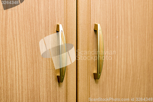 Image of Wooden wardrobe knobs