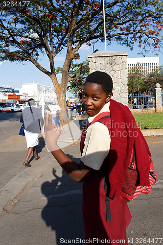 Image of Street in Bulawayo Zimbabwe