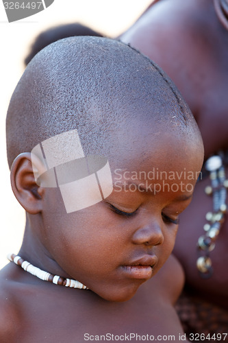 Image of Unidentified child Himba tribe in Namibia