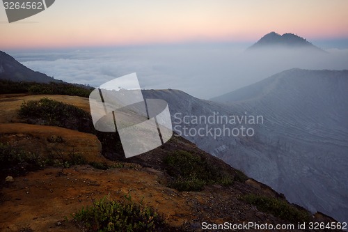 Image of Ijen volcano, travel destination in Indonesia