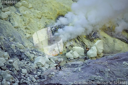 Image of Ijen volcano, travel destination in Indonesia