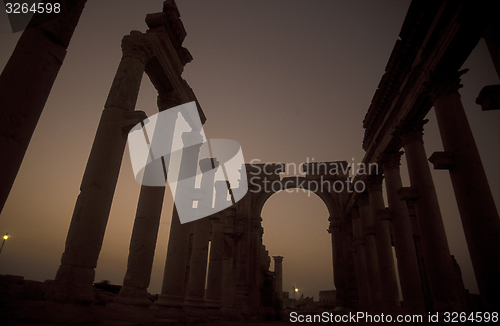 Image of SYRIA PALMYRA ROMAN RUINS