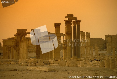 Image of SYRIA PALMYRA ROMAN RUINS