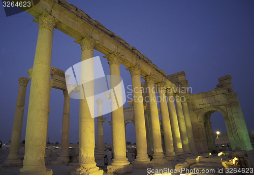 Image of SYRIA PALMYRA ROMAN RUINS