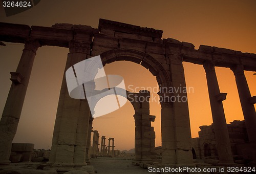 Image of SYRIA PALMYRA ROMAN RUINS